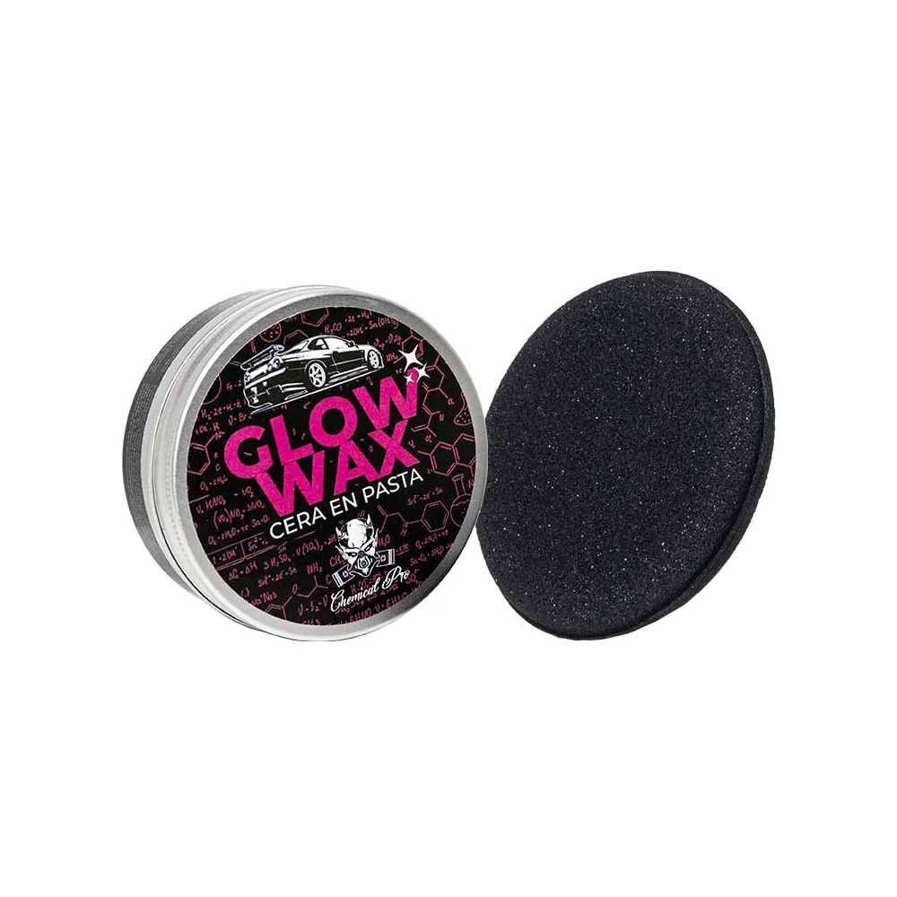Cera en pasta Glow Wax para abrillantado y protección de la carrocería del automóvil
