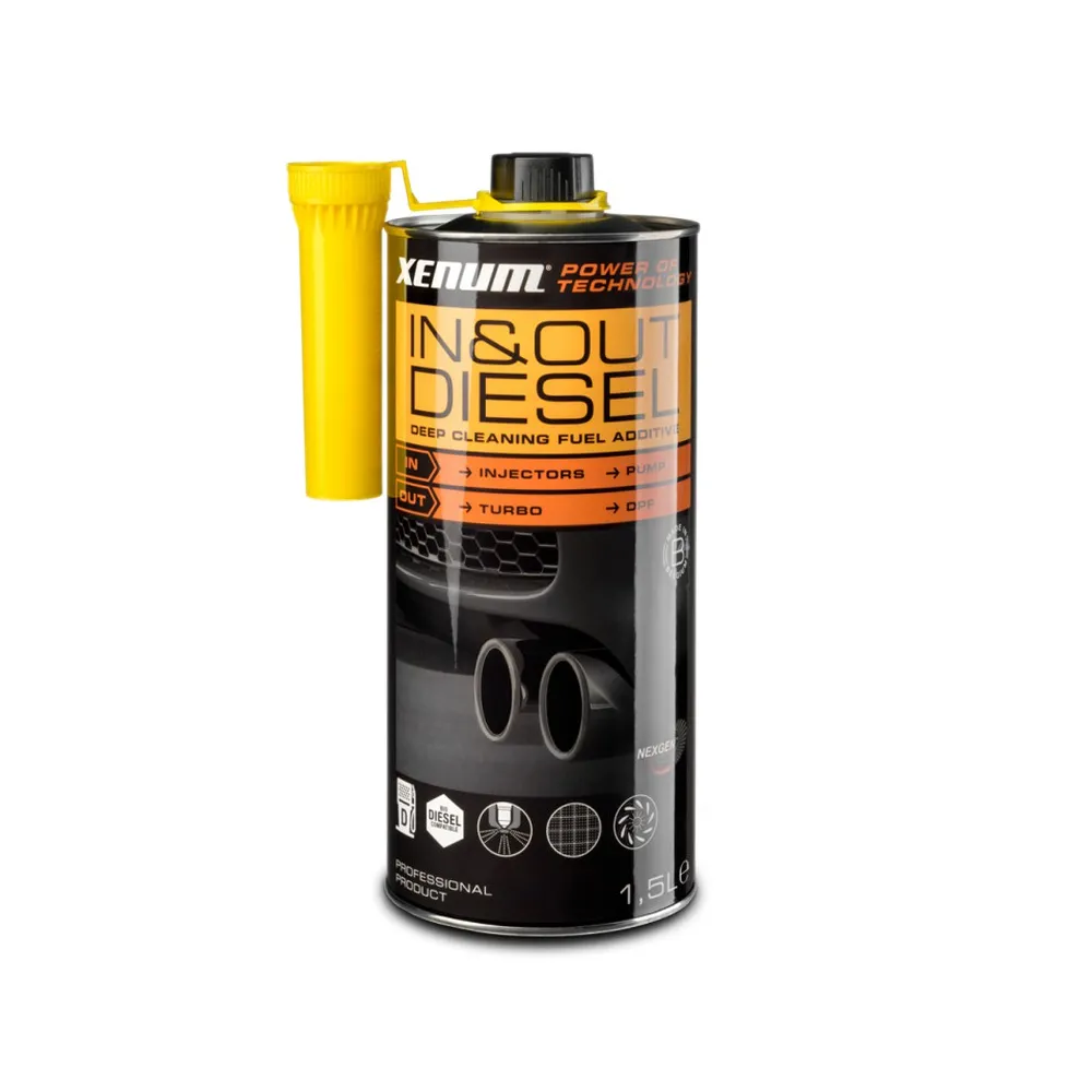 LImpiador de admisión y escape Xenum InOut Cleaner para motores diésel y gasolina
